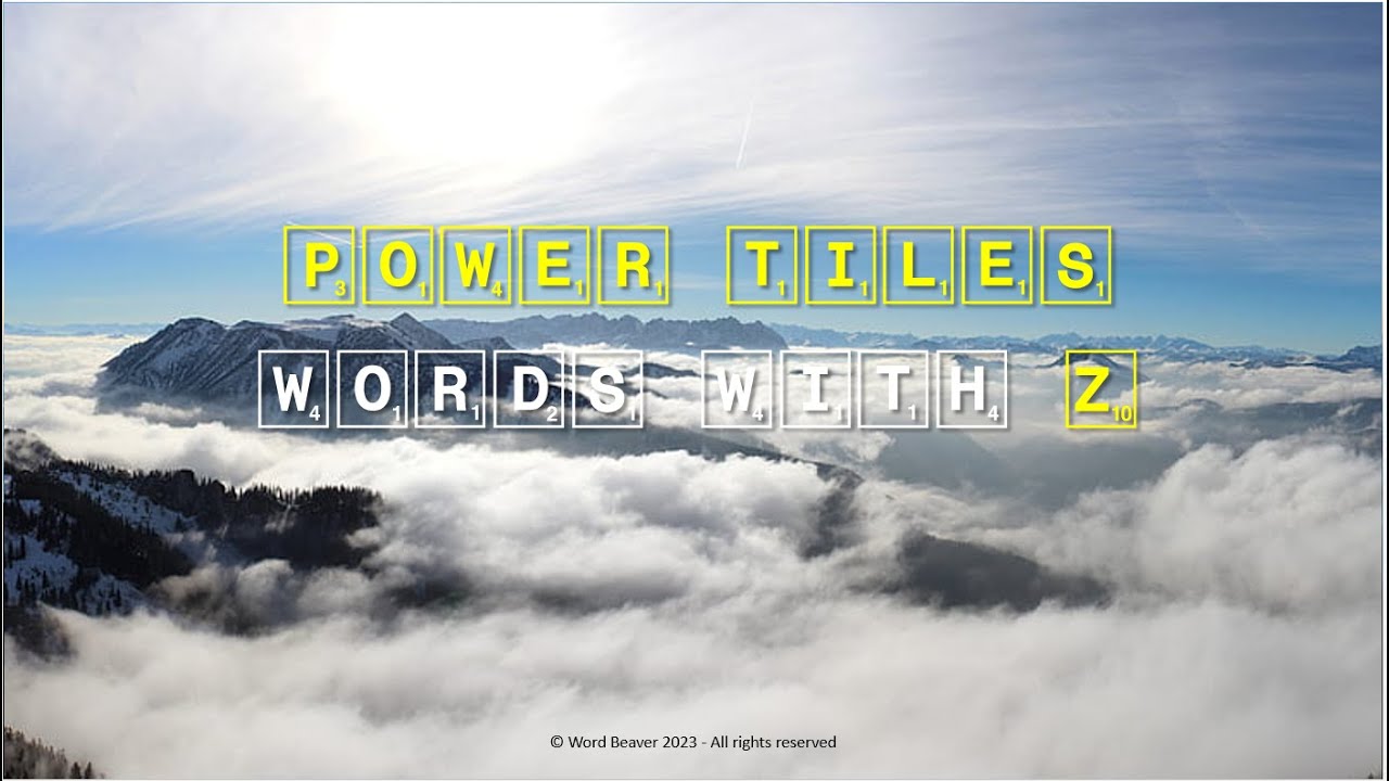 Short Words to play with Z (Up to 4 Letters)