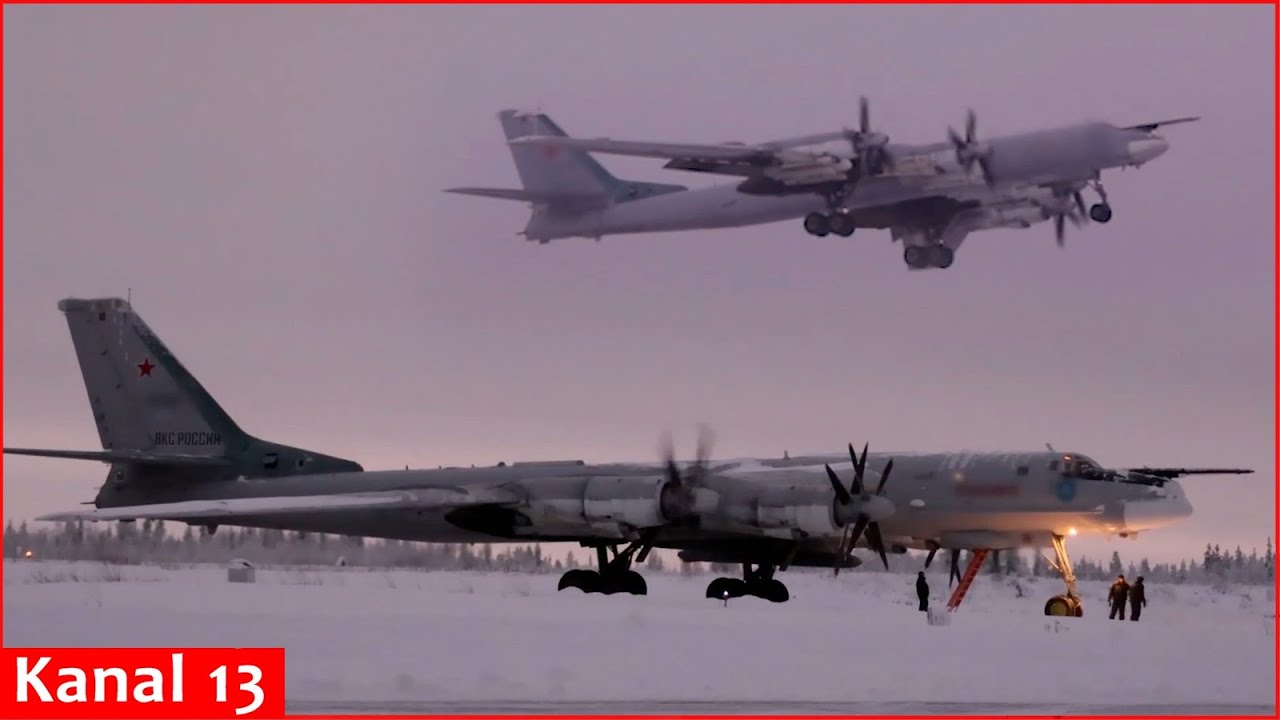 НАТО поднимает в воздух боевые самолеты после того, как Россия направила ядерные бомбардировщики ...