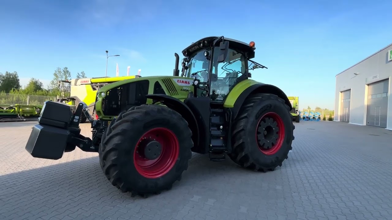 Флагман CLAAS AXION 950 огляд