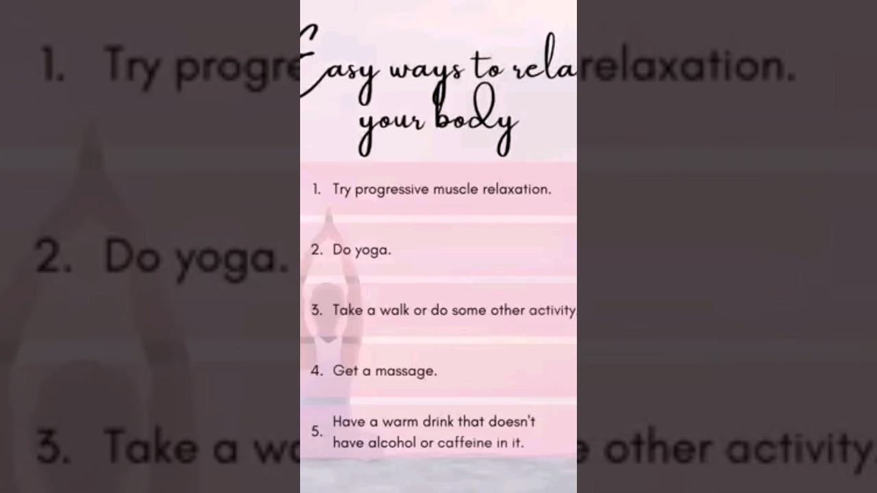 Easy Ways to Relax Your Body | Nina's Pure Bliss #easyrelaxation, #bodyrelaxation, #soapmaking