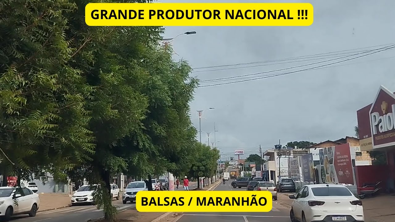 CONHECEMOS BALSAS / IMPORTANTE CIDADE NO SUL DO MARANHÃO !!!