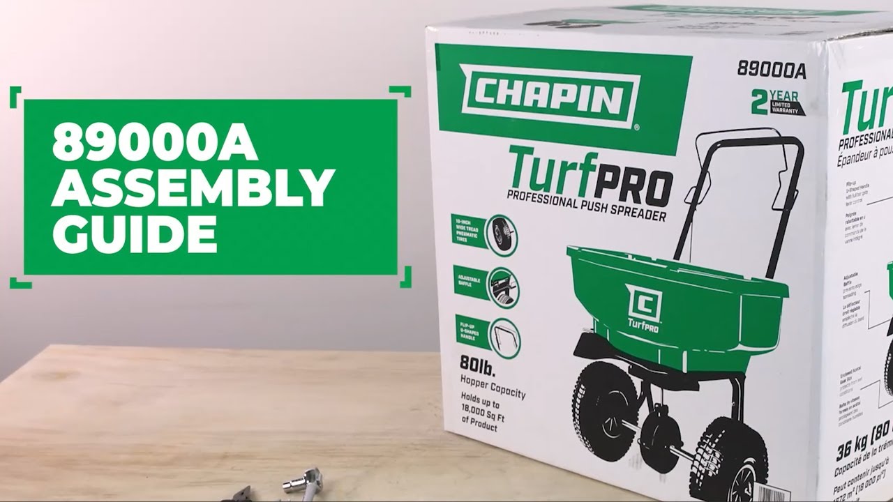 89000A TurfPro Turf & Landscape Spreader Instructional Video