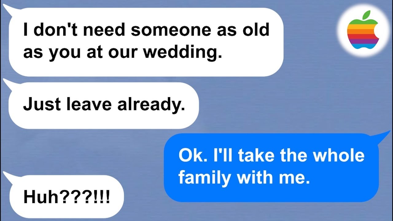 【Apple】My younger brother's fiance chased me from their wedding by pouring wine all over my dress!