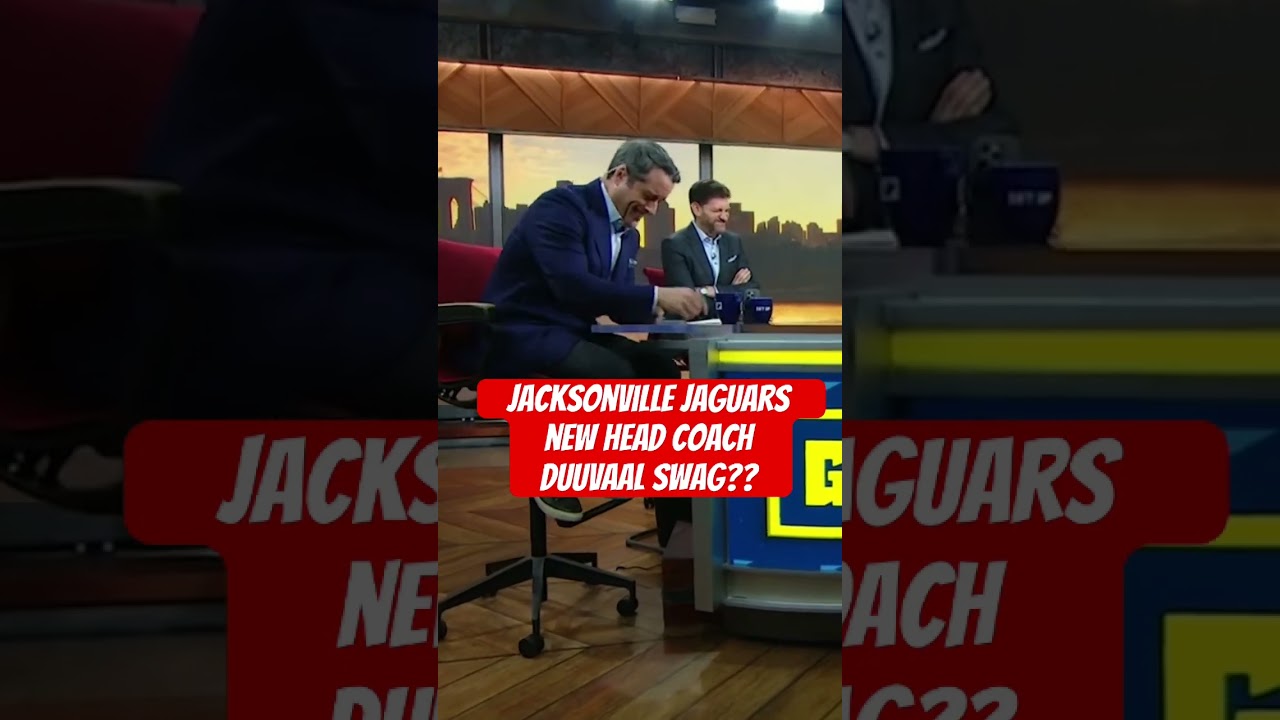 Jacksonville jaguars new head coach Duuvaal swag??