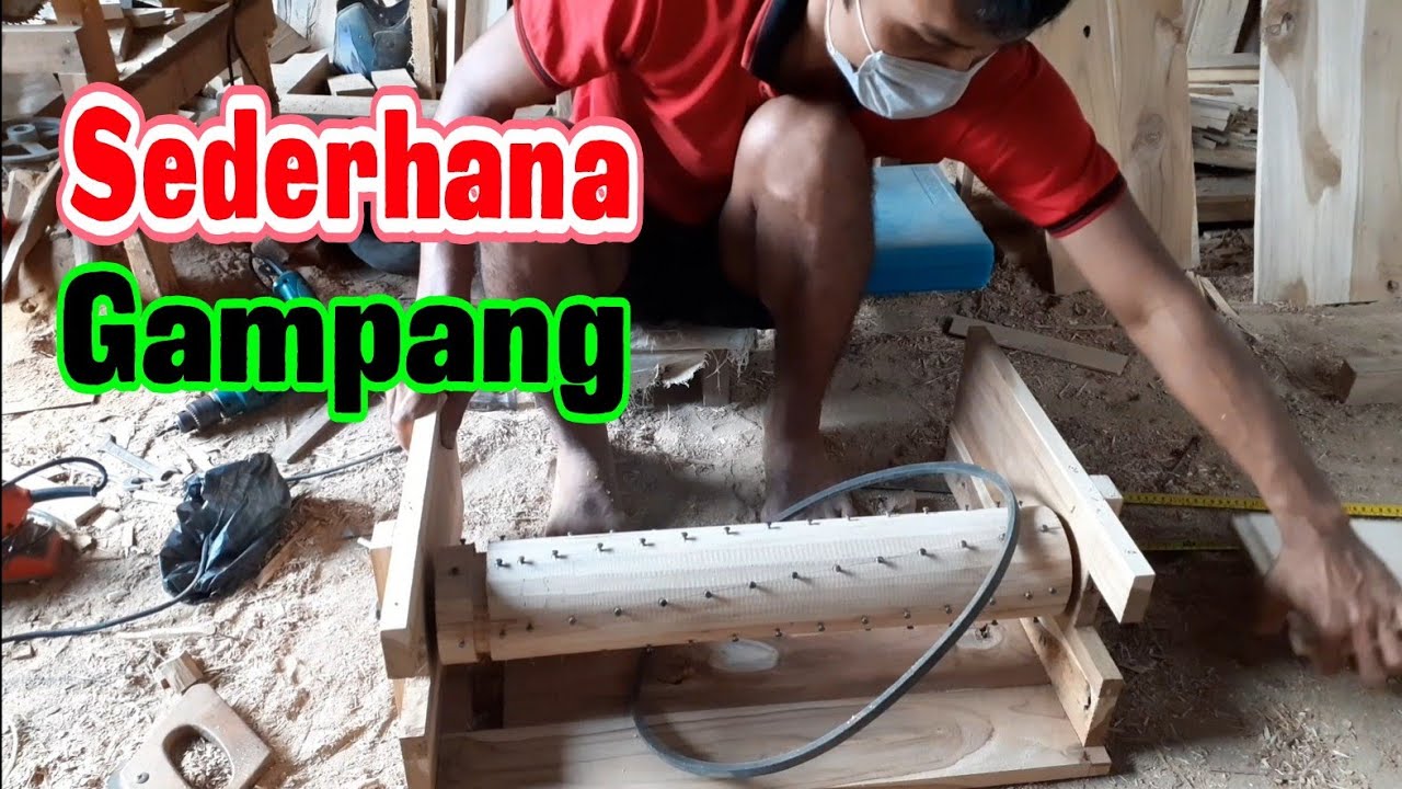 Tutorial membuat alat perontok jagung