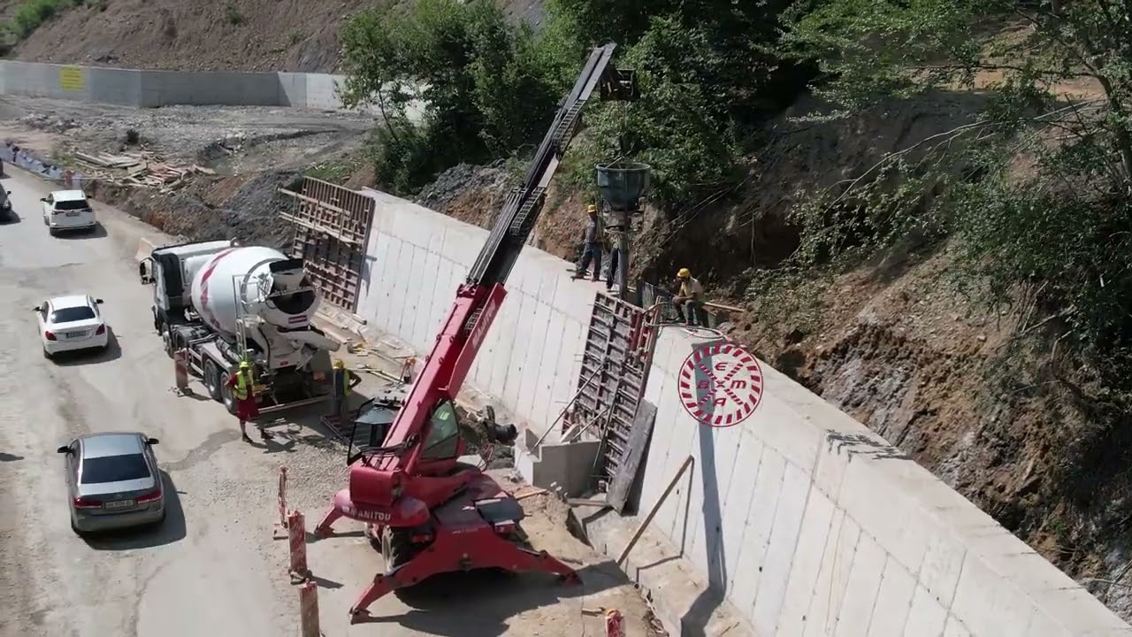 Radovi na rekonstrukciji regionalnog puta R-13, dionica Kolašin - Mateševo