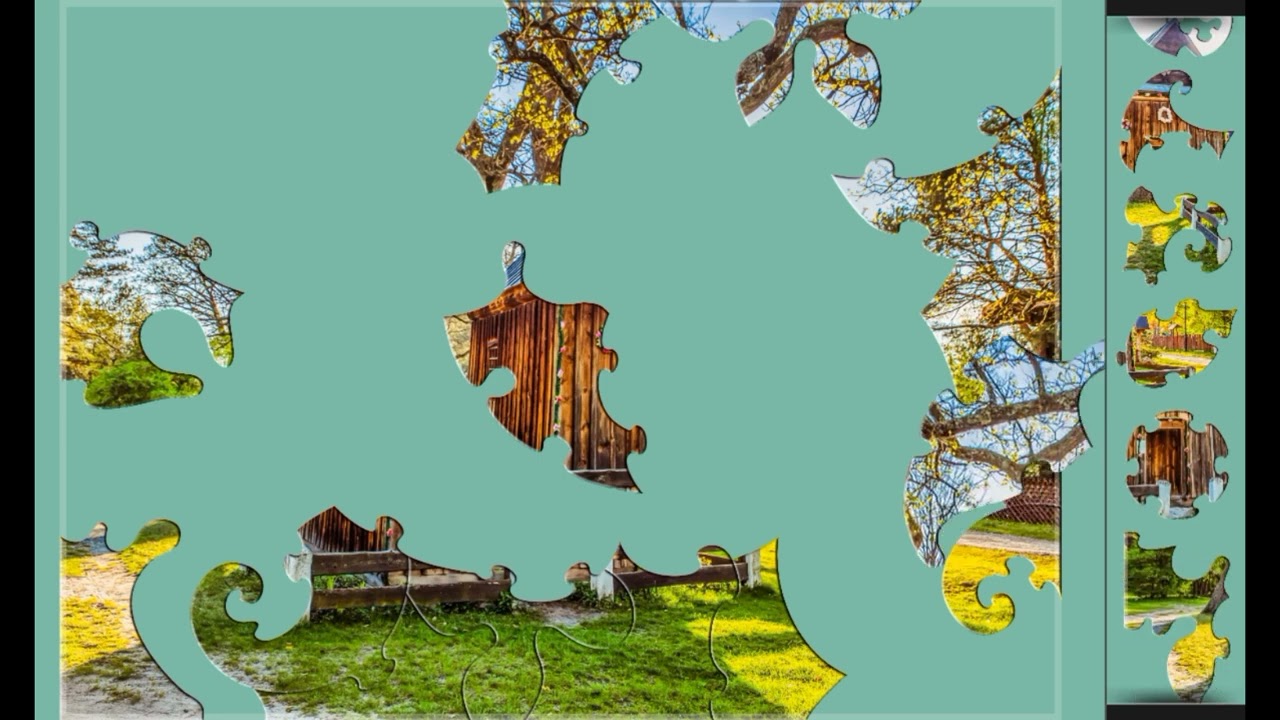 Górecko Koscielne Village, Poland❤️😊 jigsaw puzzle🧩🧩 || @funpuzzle1122 