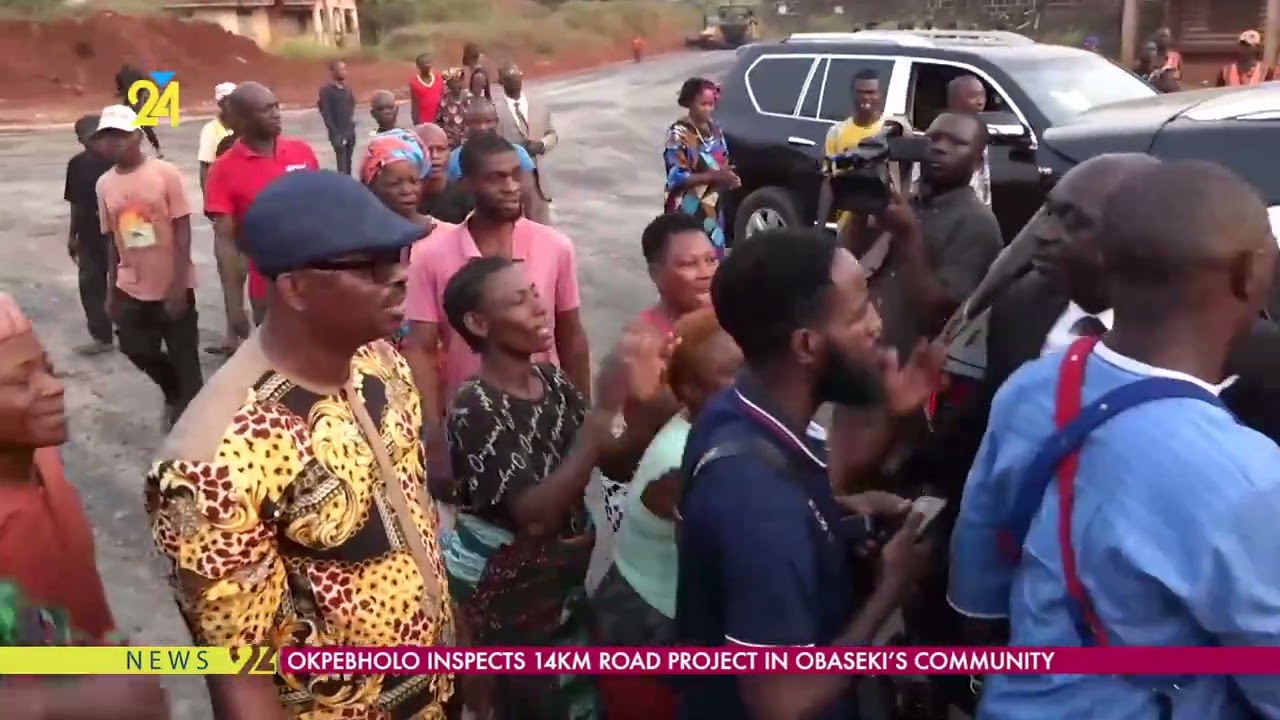 Okpebholo Inspects 14km Road Project In Obaseki&rsquo;s Community
