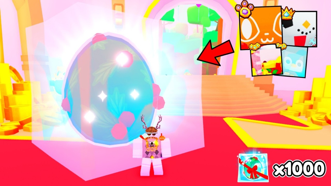 INSANE 1,000 Exclusive Egg War in Pet Simulator 99! (💎180B)