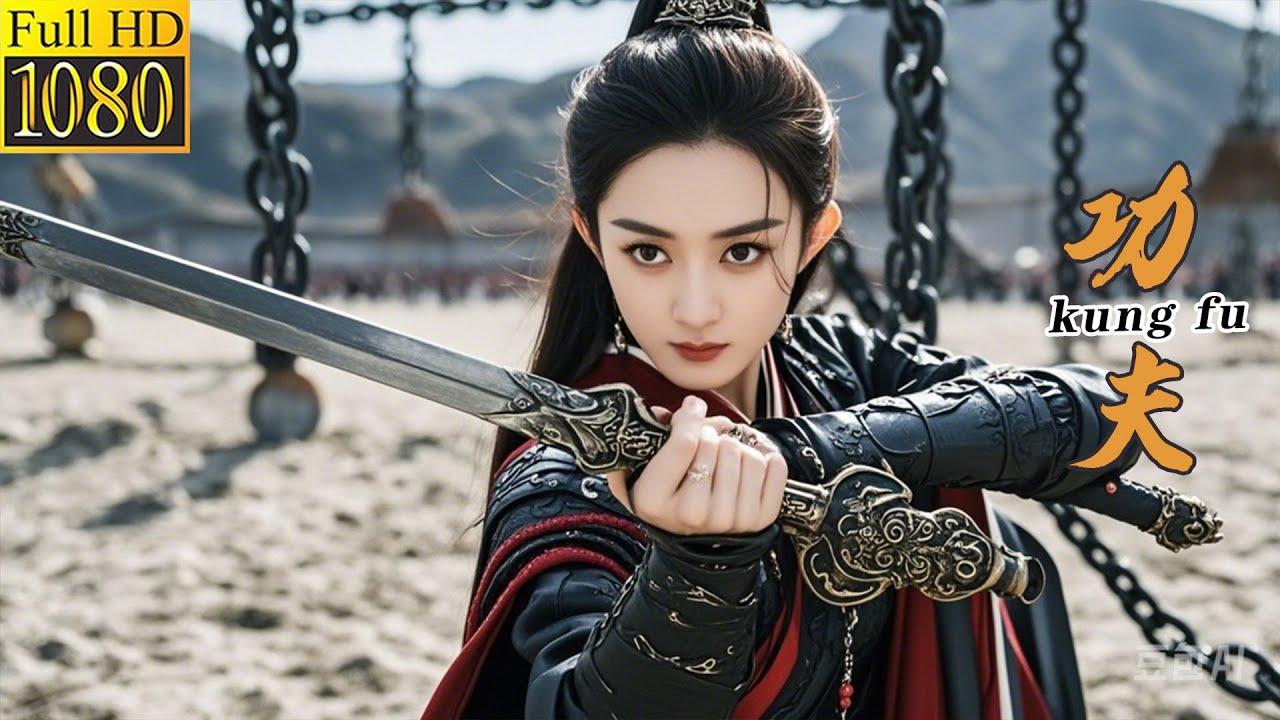 Красавица сражается с воинами боевых искусств и получает божественный меч, чтобы убить их всех!