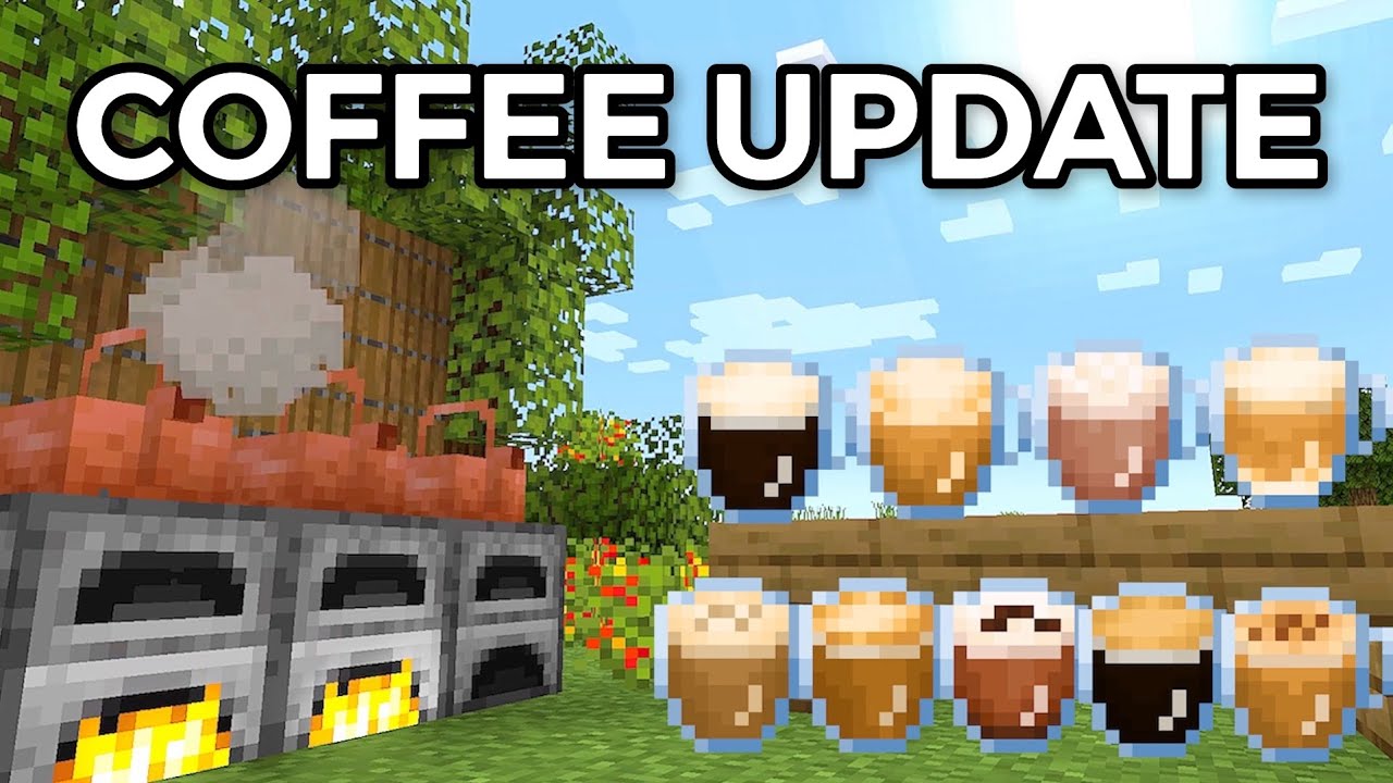 I Made a Coffee Update in Minecraft