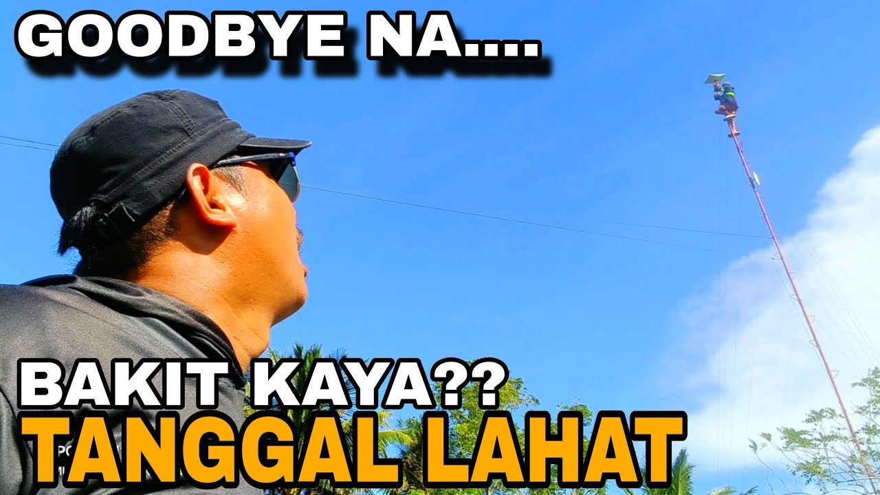 TINANGGAL LAHAT NG ANTENNA NAMIN | GRABE MO TINO LAKI DAMAGE MO