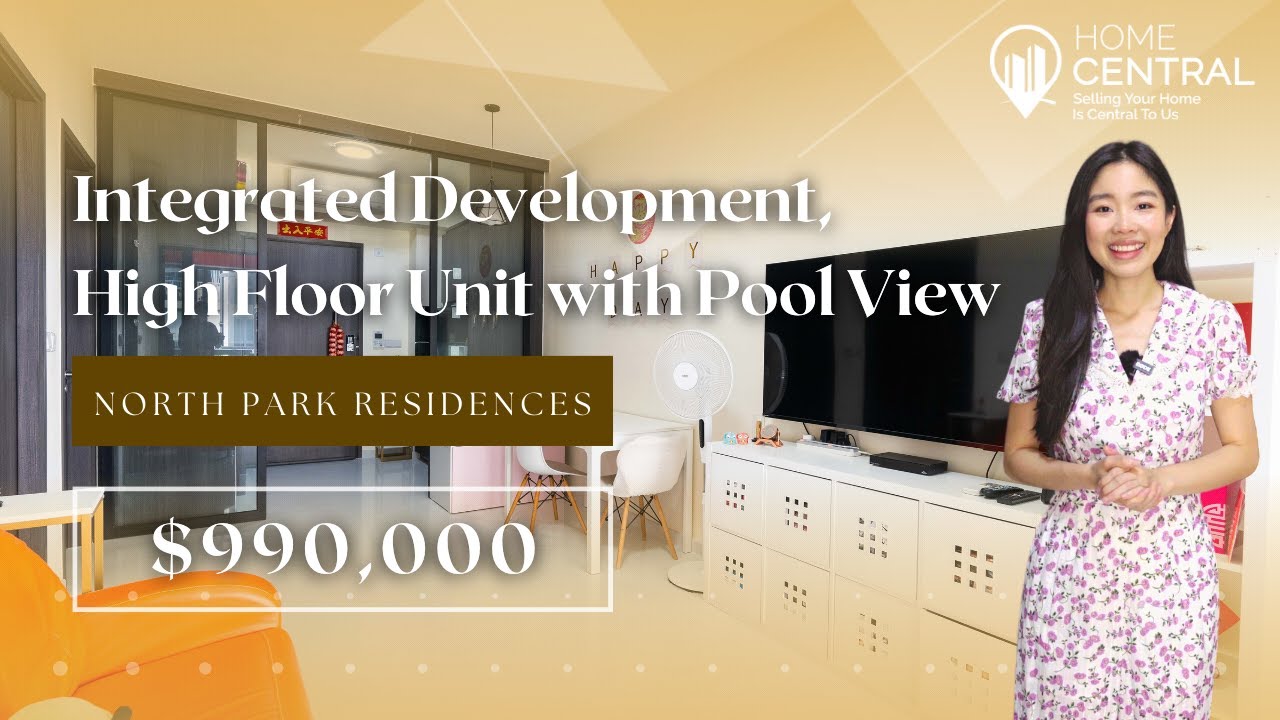 North Park Residences: Condominium Home Tour | Integrated Development High Floor Unit with Pool View