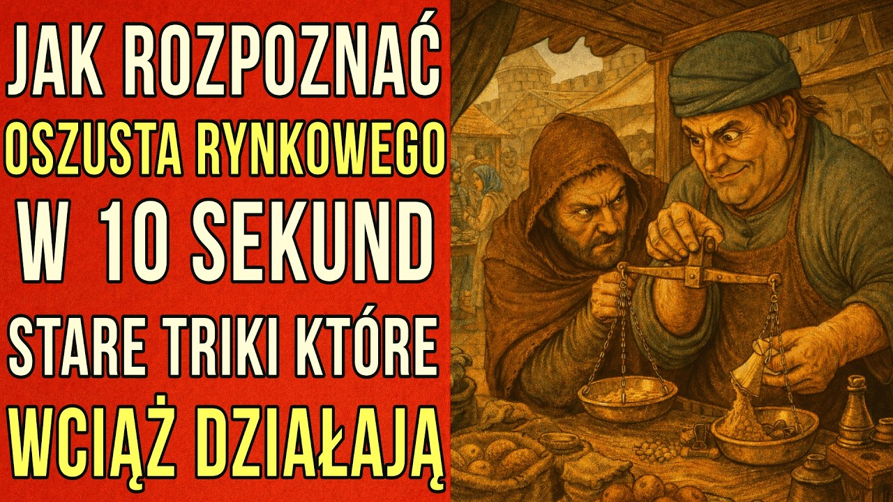 Jak rozpoznać oszusta rynkowego w 10 sekund: Stare triki, które wciąż działają