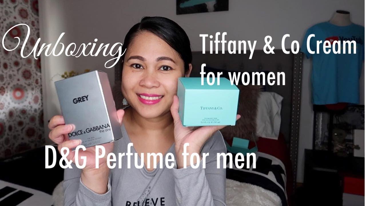 Tiffany & Co  Cream Unboxing & Dolce Gabbana Perfume By Marz Drum