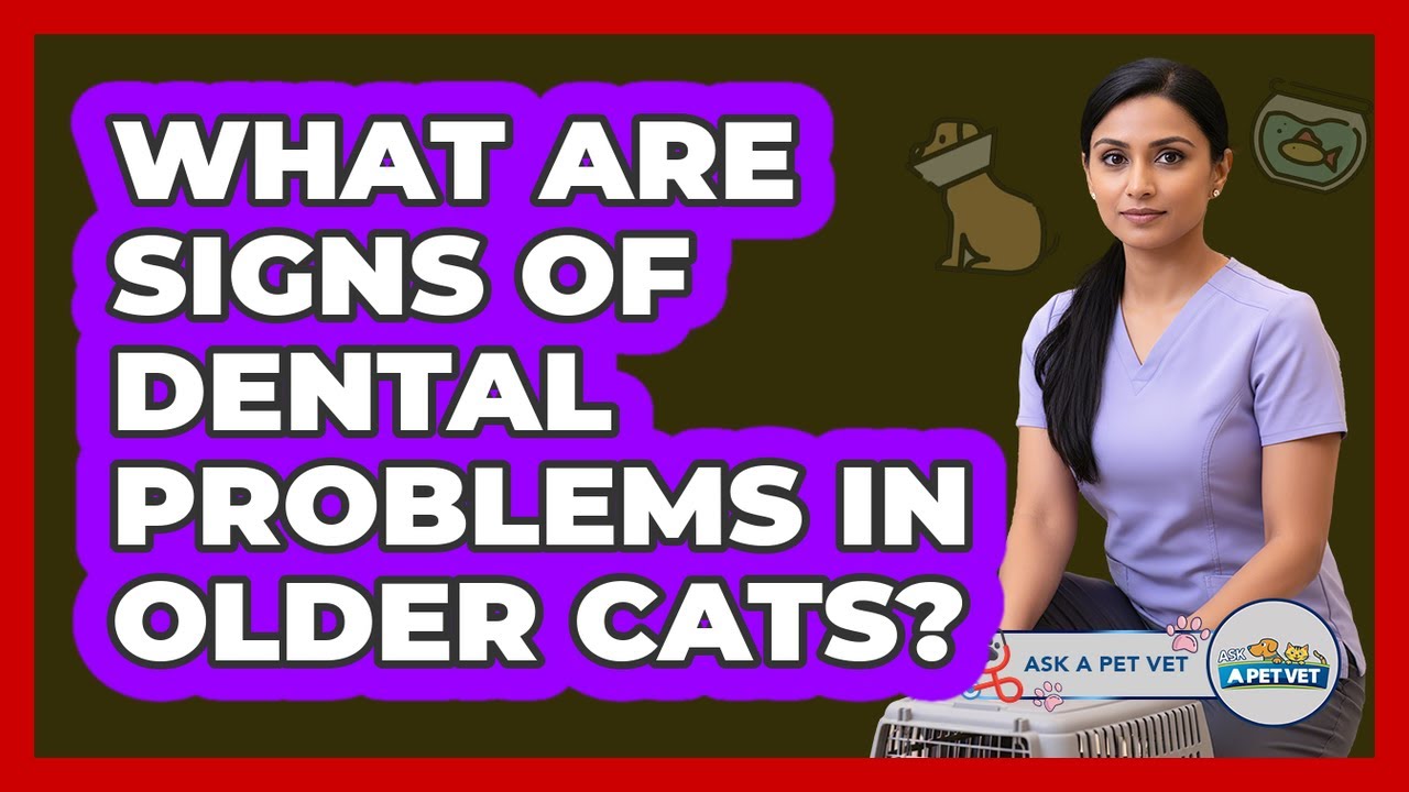 What Are Signs Of Dental Problems In Older Cats?