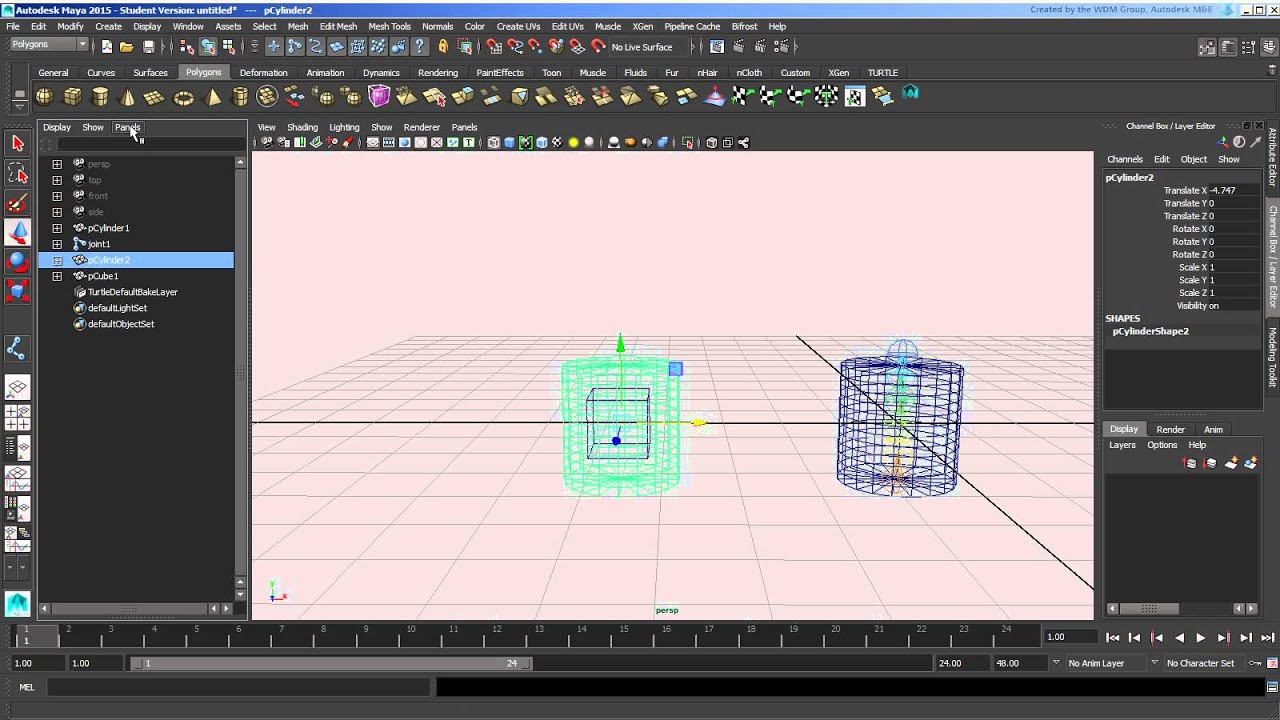 Transferring UVs between Objects in Maya