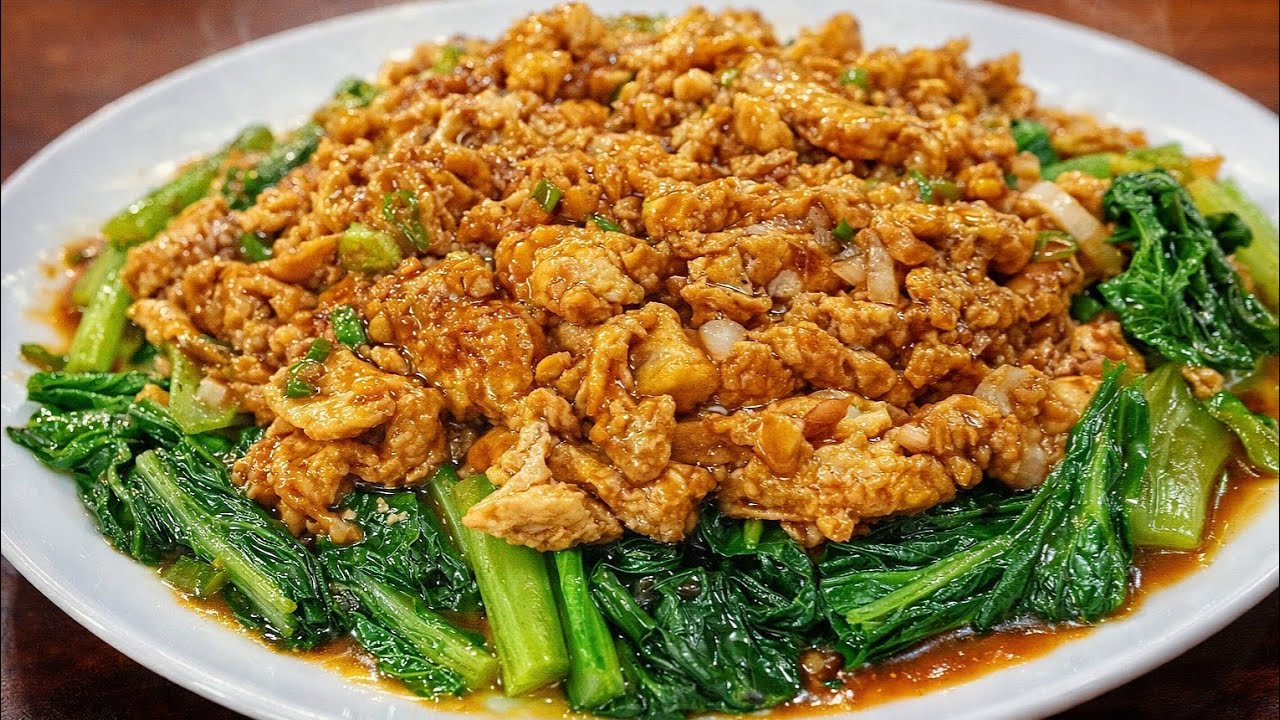 Resep Tumis Sawi Hijau Caisim Telur Enak & Praktis | Menu Sederhana Sehari-hari