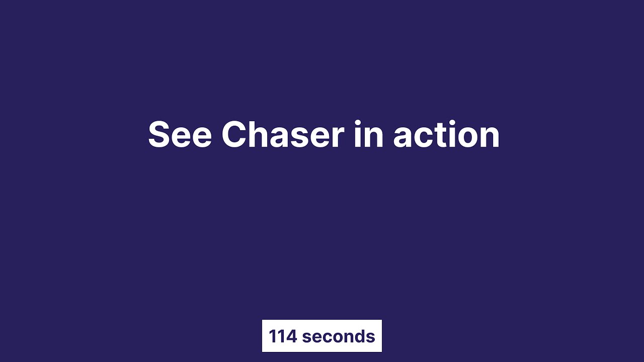 Chaser: Project Management Entirely in Slack