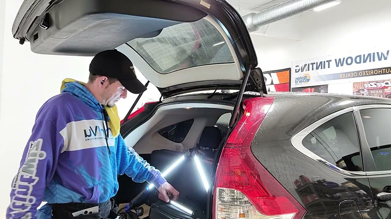 tinting rear window 2014 Honda CRV