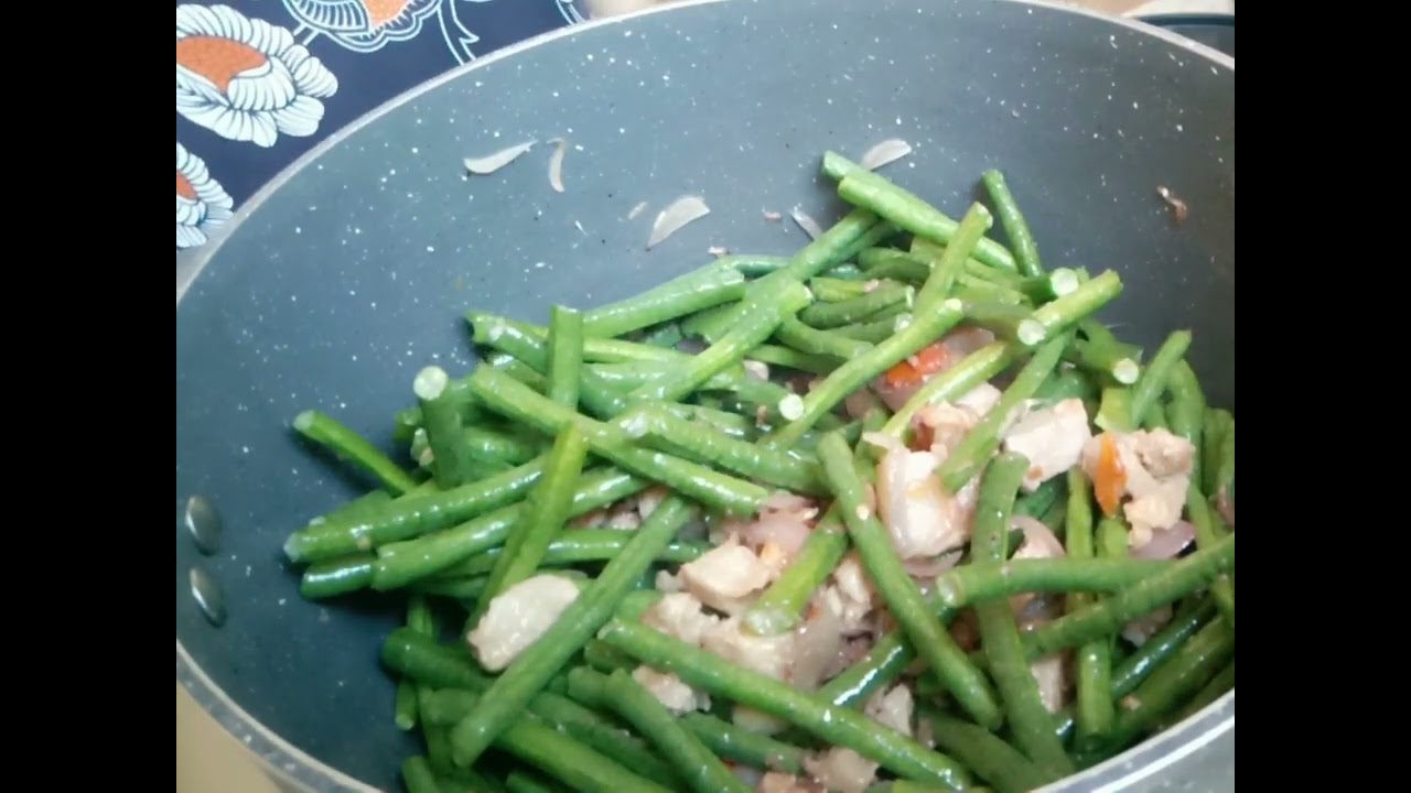 Ginisang Sitaw sa Bagoong 😊😊😊