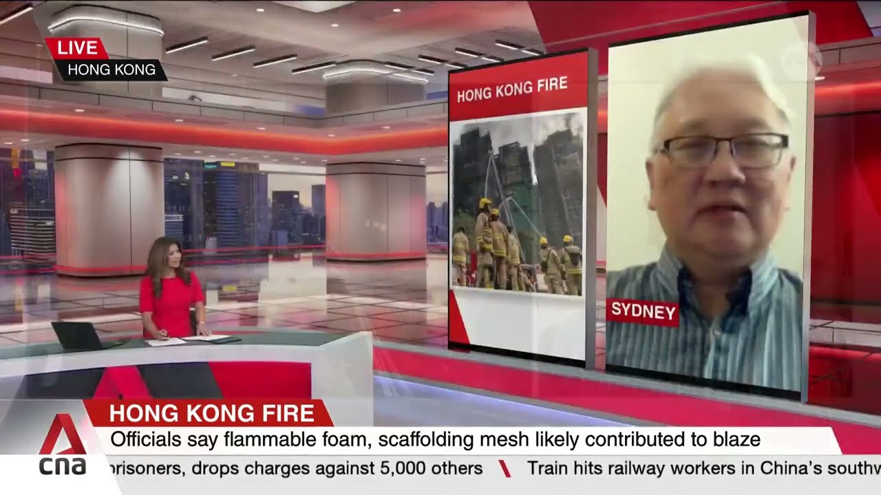 Why did the Hong Kong high-rise fire spread so fast? Green mesh, styrofoam materials under scrutiny