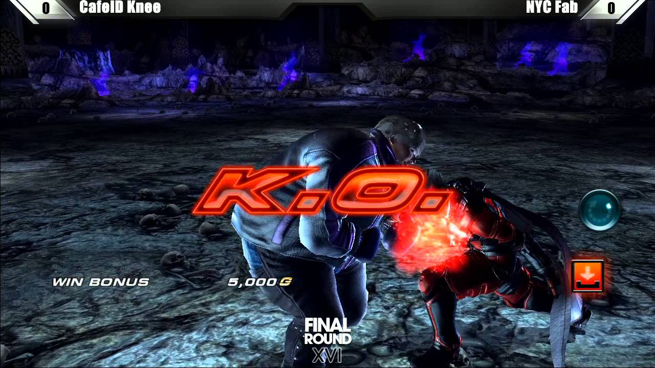 Tekken Tag Tournament 2 Top 8 CafeId Knee vs AGE NYC Fab - Final Round XVI