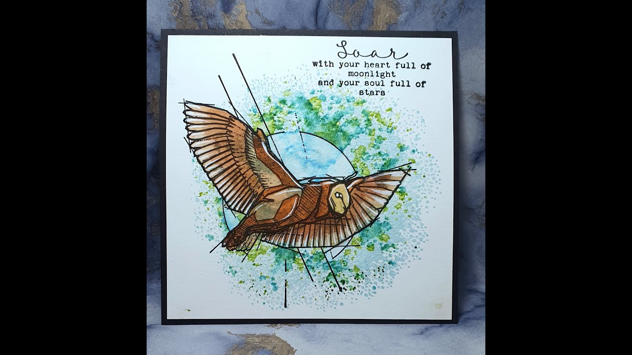 'Soar' #AngiesHappyHobby #crafting2025 #craftingismytherapy