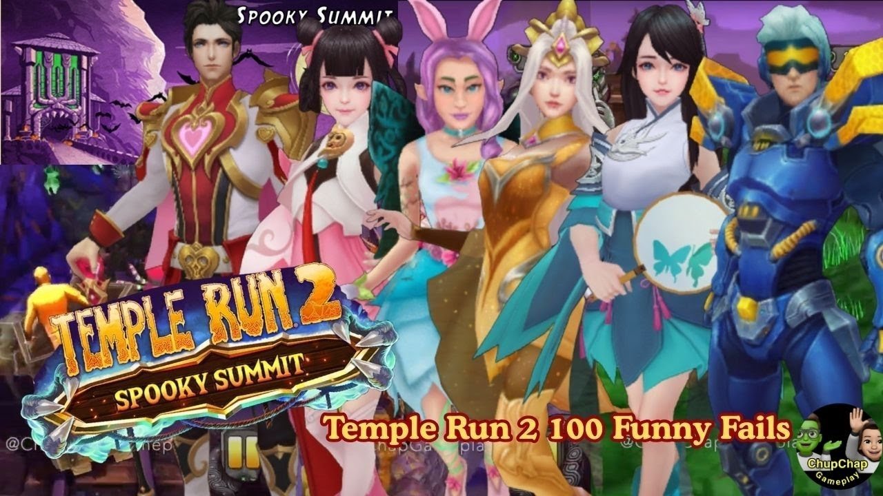 Temple Run 2 Funny Fails Temple Run 2 100 Funny Fails Temple Run 2 Spooky Summit Map Gameplay