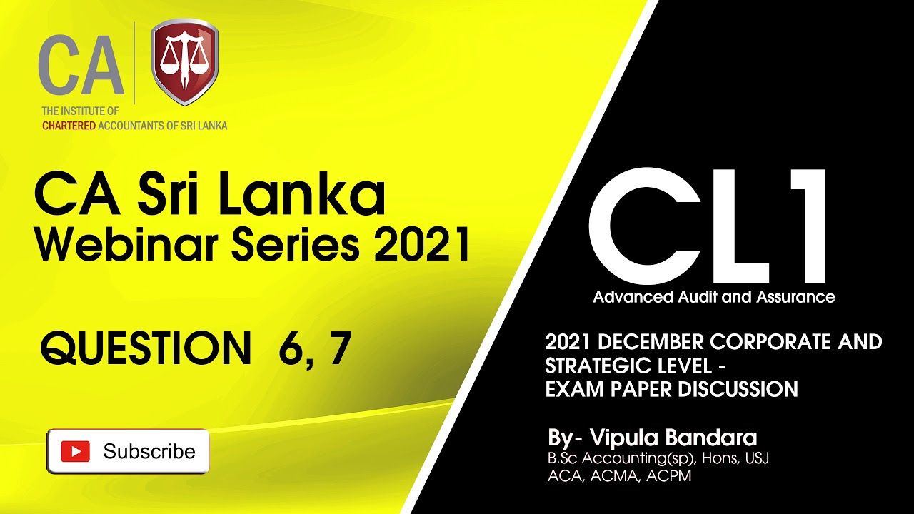 CL1 - 2021 December Exam Paper - 6 & 7