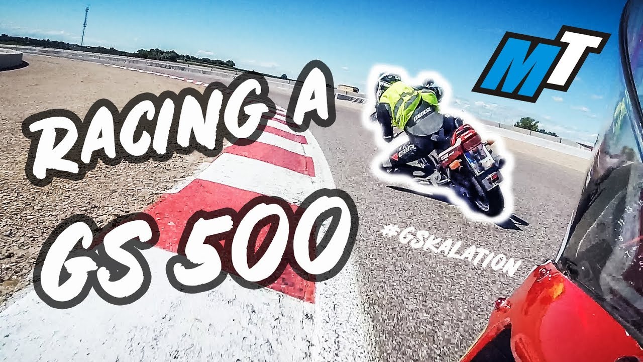 #GSkalation - Mit der GS500E auf der Rennstrecke in Alcarras [Spanien] // Power2Slide