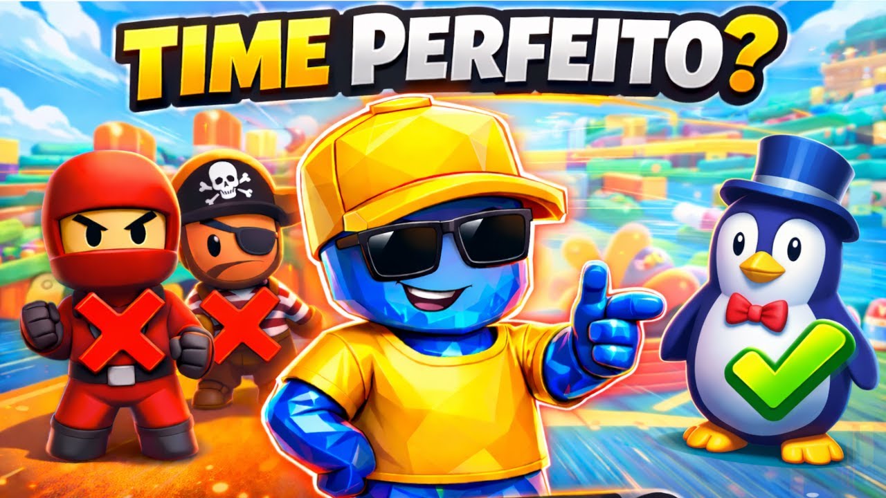 MONTEI TIMES ALEATÓRIOS… ATÉ ACHAR O PERFEITO 😱🔥