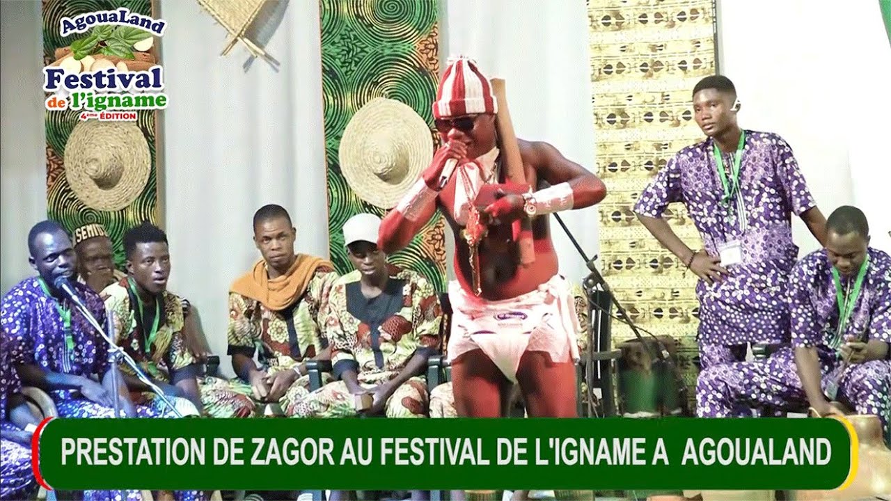 Le spectacle de Zagor au festival de l'igname 2025 à AgouaLand