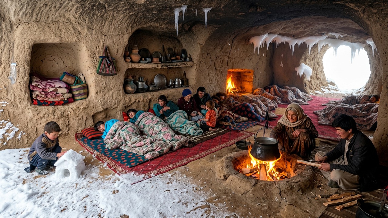 The Cave Families of Afghanistan | How They Still Cook and Survive Like Ancient Times (Full Movie)
