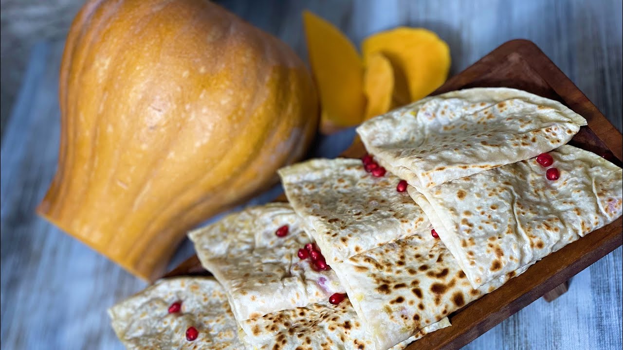 Balqabaq qutabı hazırlanması/Boranı qutabı/ Kabaklı gözleme