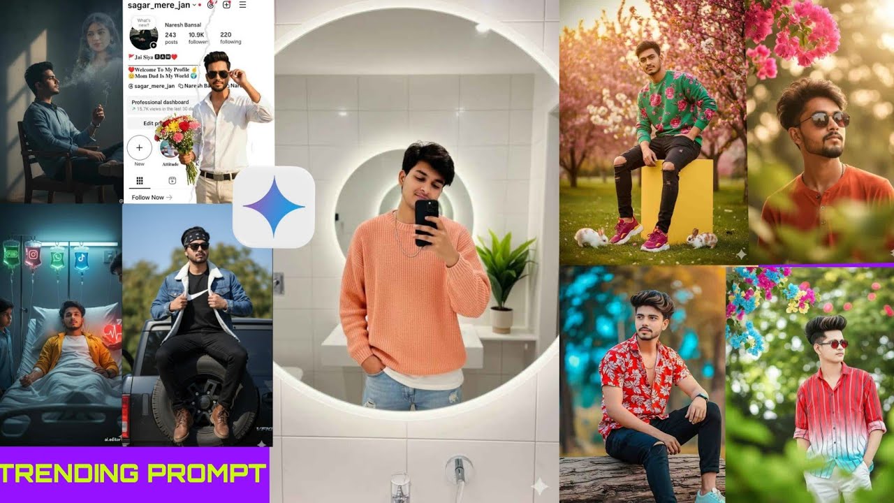 Trending Dslr Jaisa Ai Photo Editing Prompts | Google Gemini AI Boy's Trending Ai Photo Editing🔥