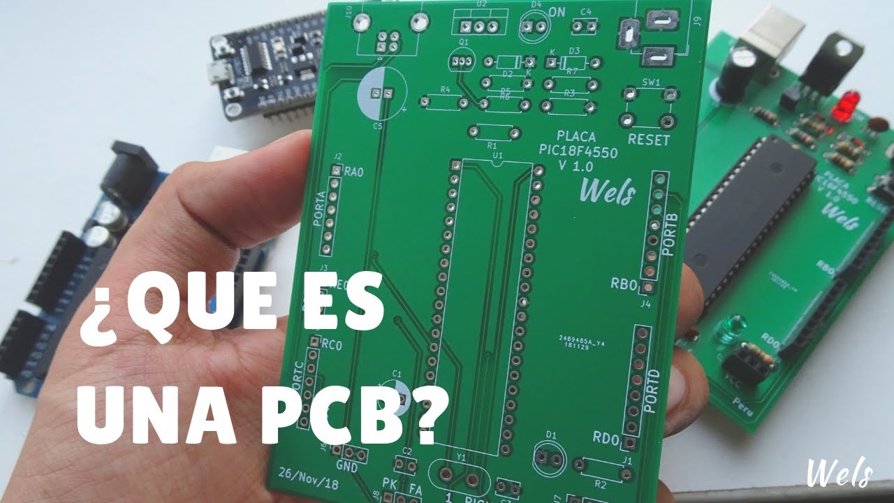 ¿Qué es un PCB? - 5 Minutos de miércoles! - Wels Theory