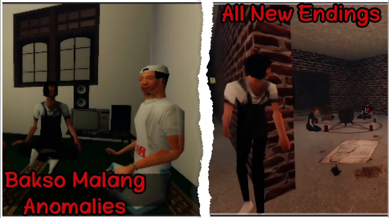 Roblox - Bakso Malang Anomalies (All New Endings)
