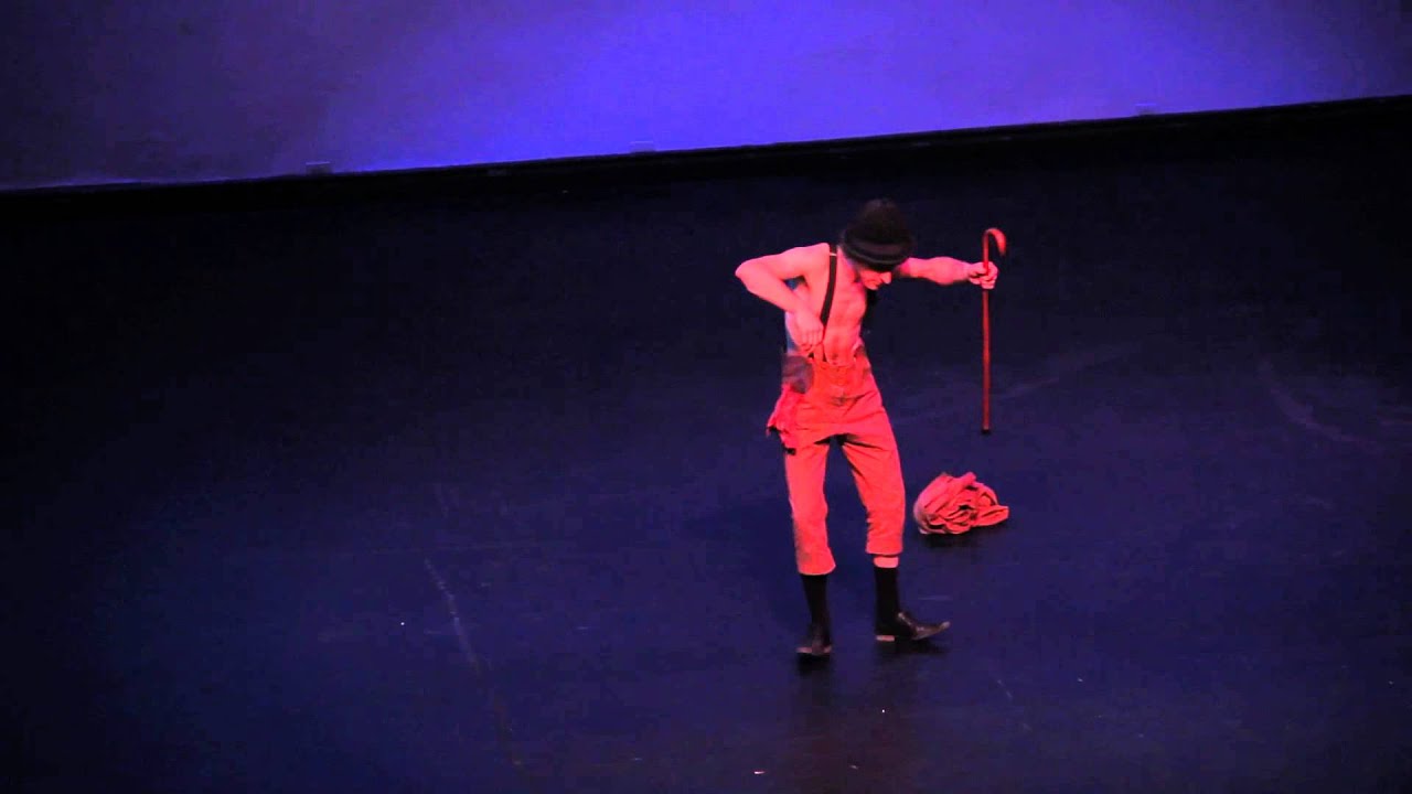 Justin Therrien's hat and cane act