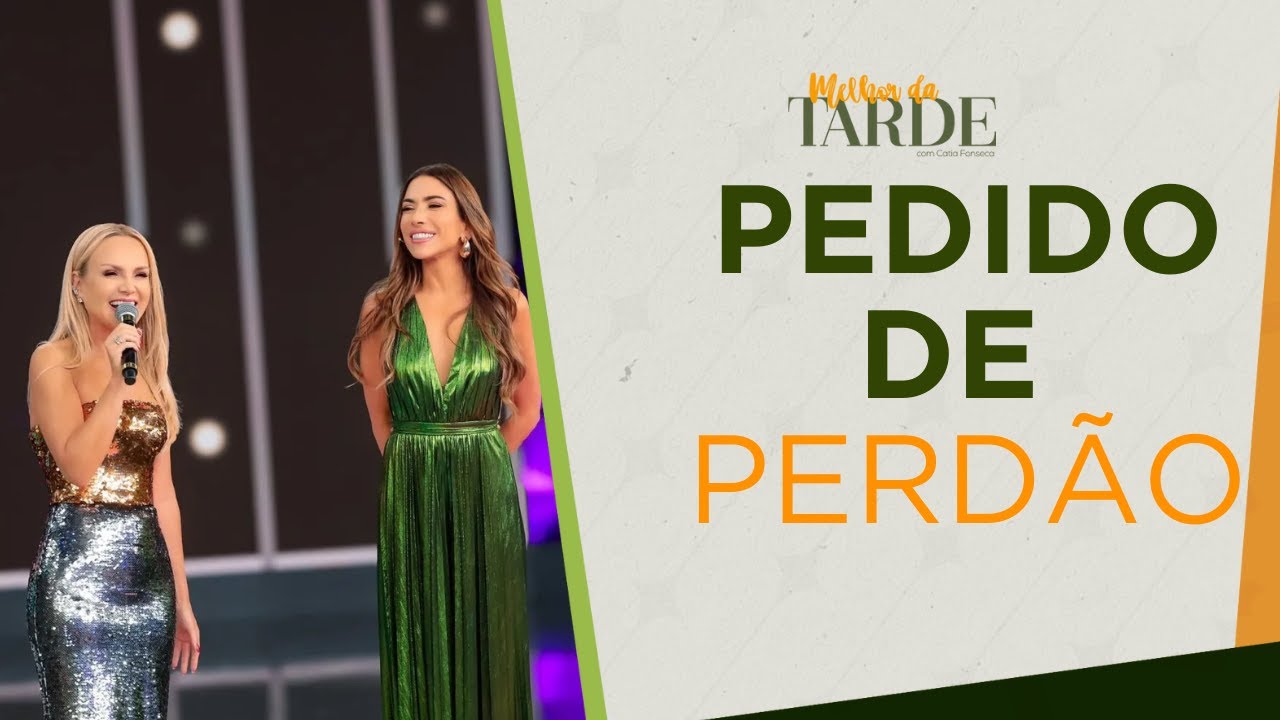 Pedido de perdão para Eliana pode NÃO IR AO AR NA TV | Melhor da Tarde