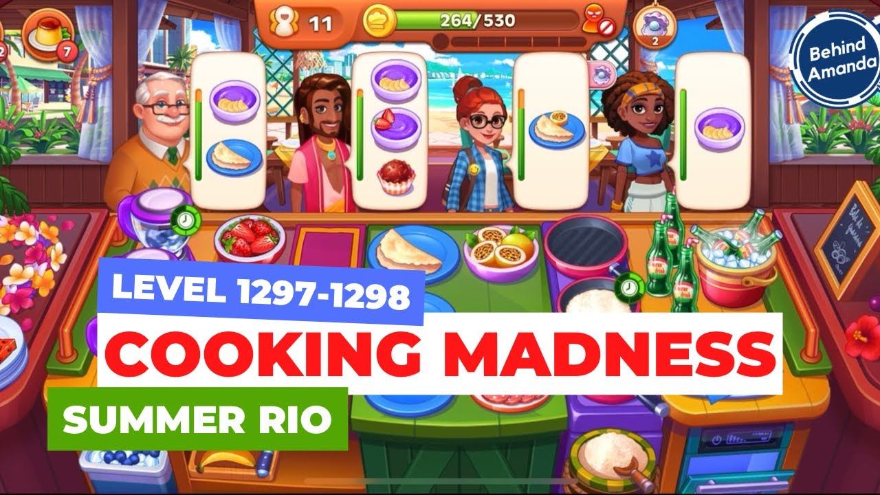 COOKING MADNESS LEVEL 1297-1298 WALKTHROUGH INDONESIA