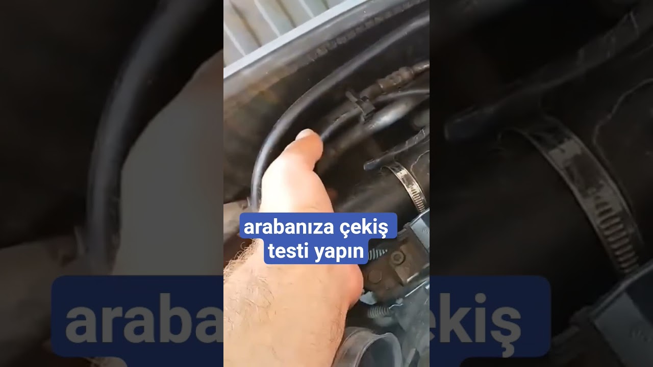 arabanızın çekişi düşükse önce bu testi yapın.