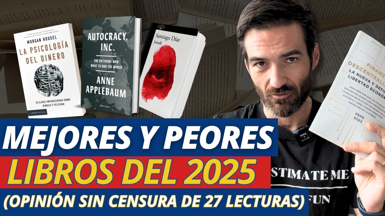 “Un libro agradable de leer”… y otros que no: mi año lector 2025