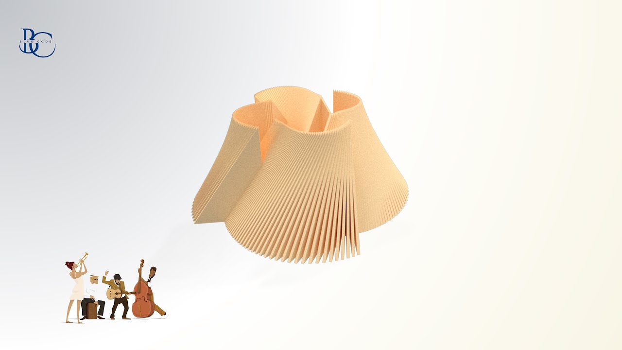 Harmony in Complexity: A Parametric Dance of Light and Shadow