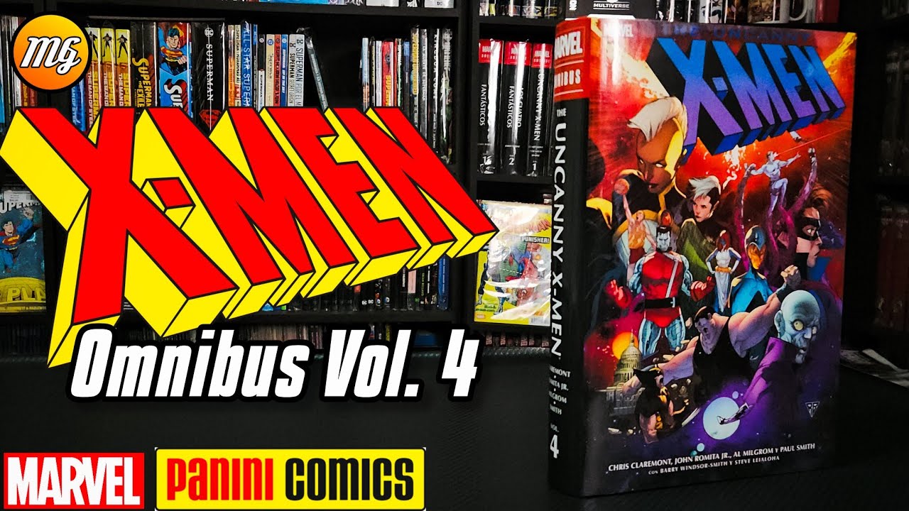 🔥¡The Uncanny X-Men Omnibus Vol. 4! Review. Marvel Panini Comics. ¿Por qué tan delgado?🤔