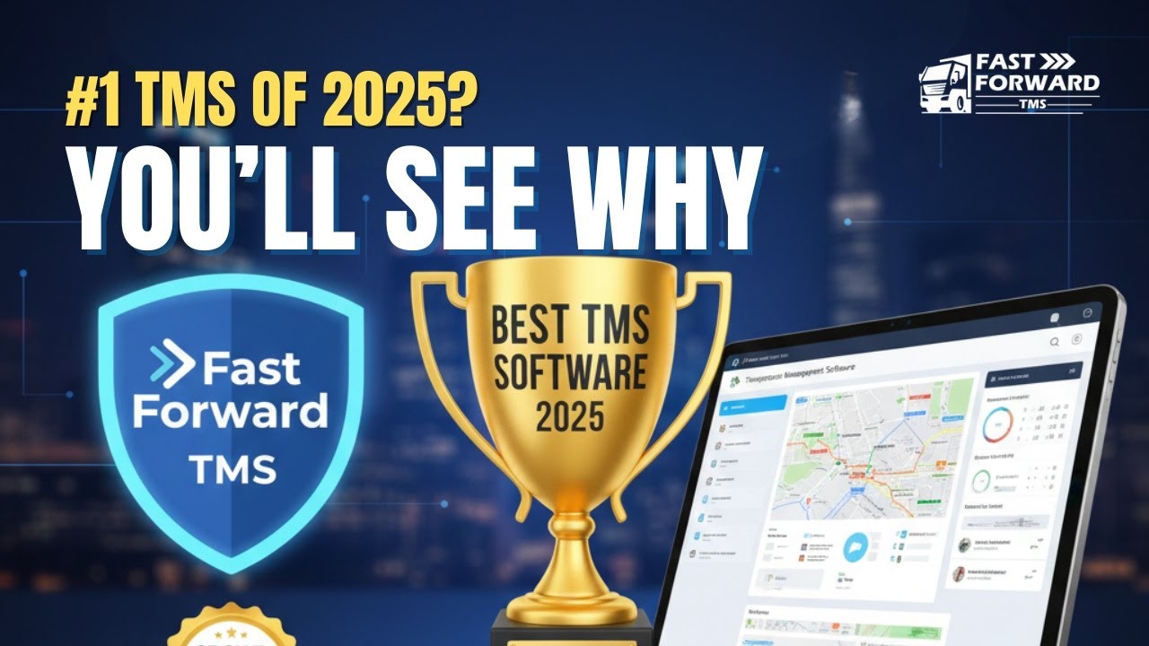 Fast Forward TMS Ranked Best Transportation Management Software 2025 | CrowdReviews Award