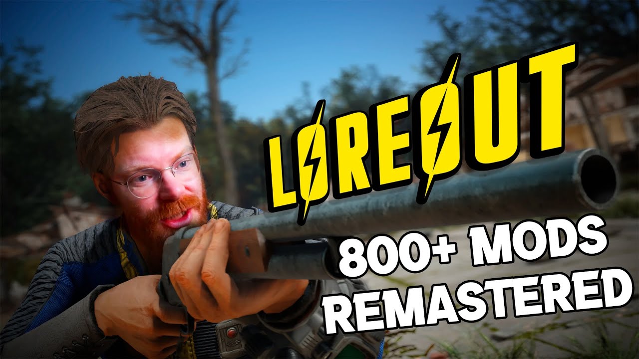 Biggest mod for Fallout 4 is OUT - Loreout! (VOD)