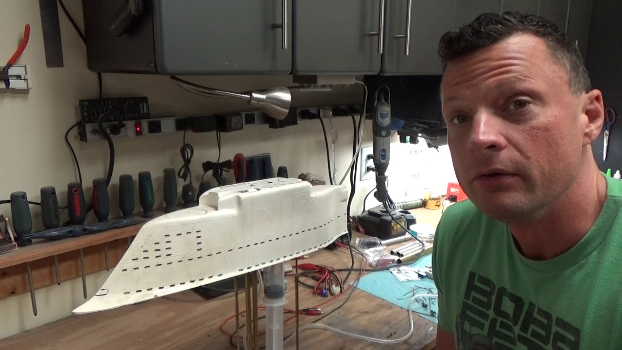 Massive German Type XXI RC Submarine Build Blog #4