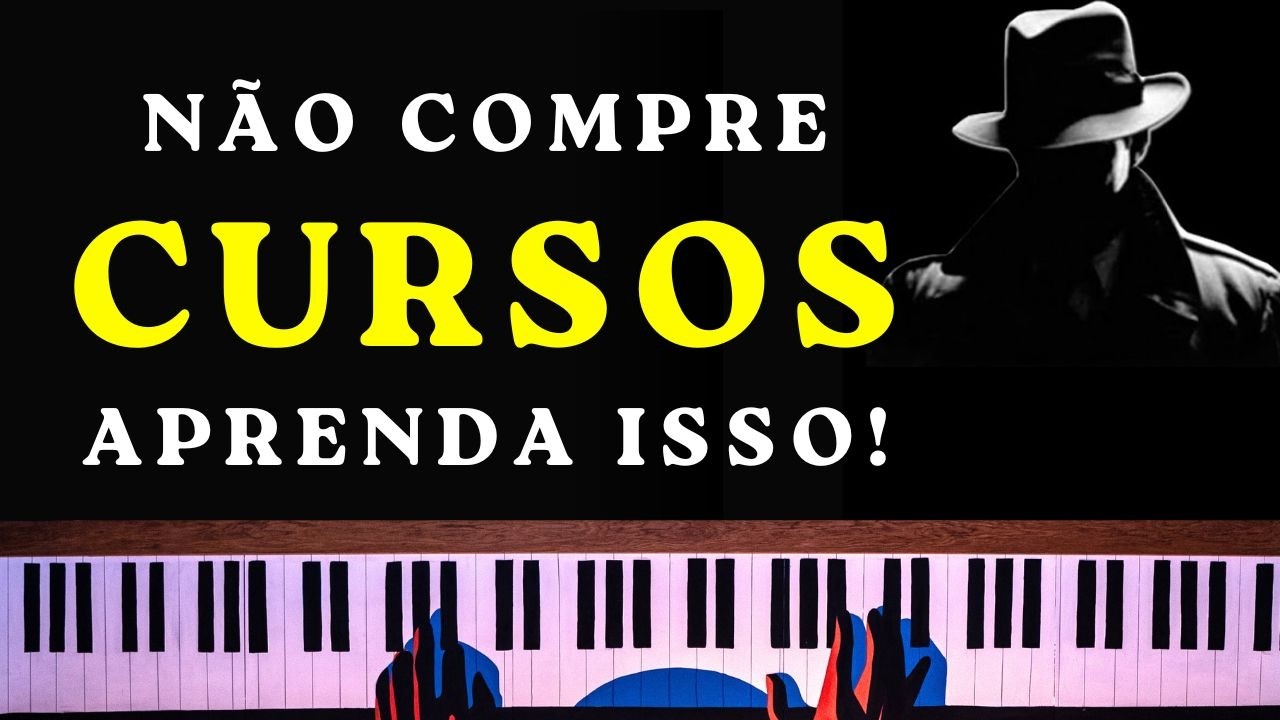 NÃO COMPRE CURSOS SE VOCÊ ENTENDE ISSO! (AULA DE TECLADO)