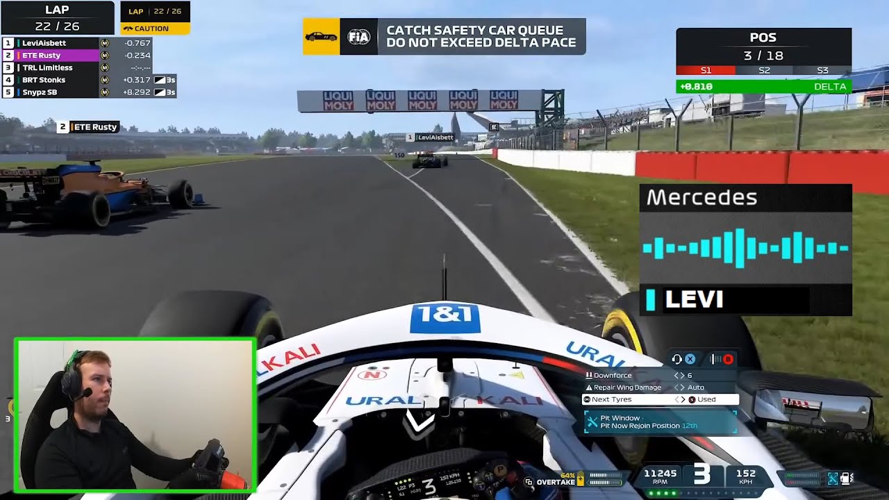 The Manipulated League Race - BRS Silverstone